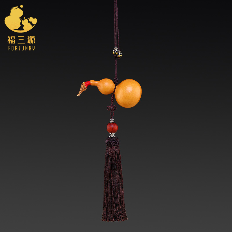 小葫芦挂件文玩天然精品带龙头手捻小手把件客厅包浆吊穗礼品挂饰
