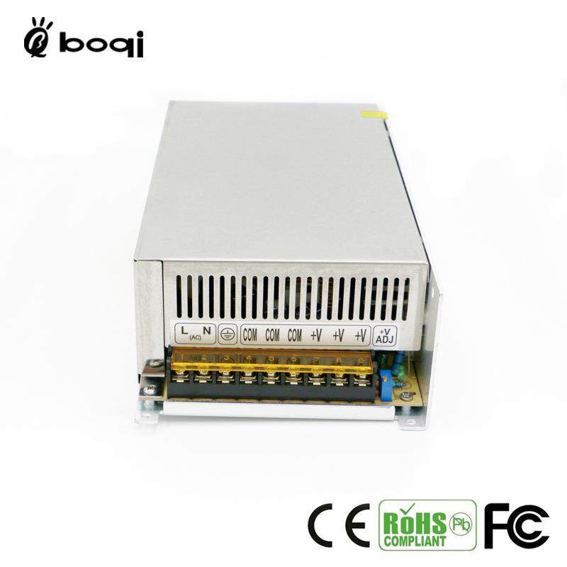 恒压开关电源12V40A480W铁盒带风扇适用LED灯带广告牌展柜显示屏