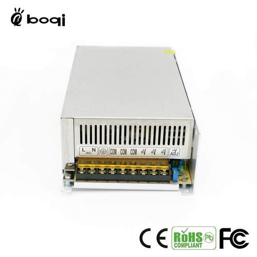 恒压开关电源12V40A480W铁盒带风扇适用LED灯带广告牌展柜显示屏