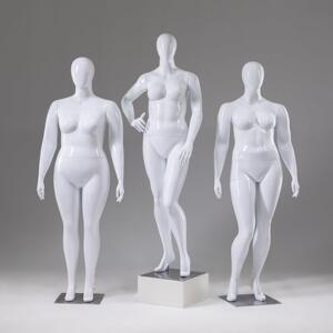 欧美肥婆模特展示架女装人台全身假人偶服装店橱窗大码胖模型道具