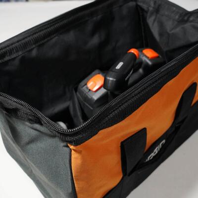 出老美RIDGID里奇牌子工具包大容量耐磨手提包电钻冲击钻收纳包