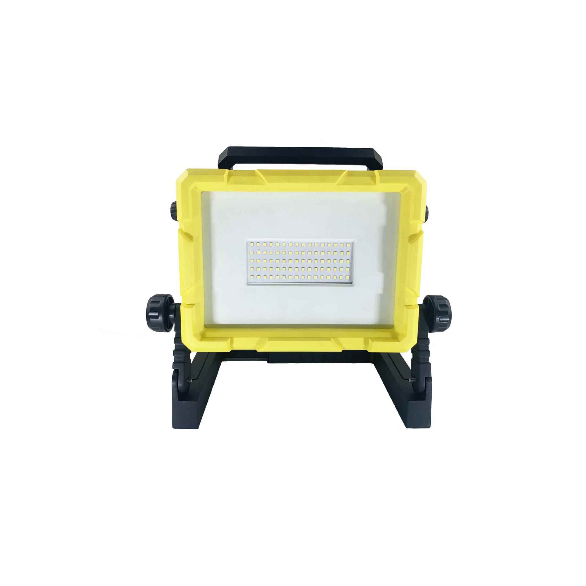 LED移动充电投光灯 户外应急便携工程应急园林照明泛光灯厂家