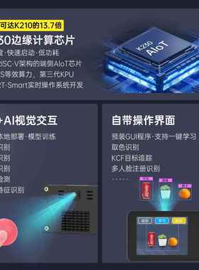 K230视觉模块 6TOPS等效算力大模型开发板CanMV摄像头K210 传感器