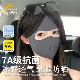 Facekini Full Face Sun Protection Mask 3D Slimming Design Ey