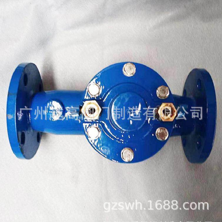 DF41X-16Q球磨墨铸铁法兰倒流防止器一体式防污隔断止回阀
