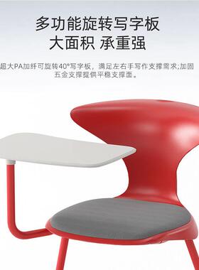 员正方电形加厚折叠椅子金属办公小型人体椅工简约脑机构学习椅