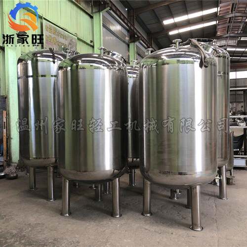 厂家直供04不锈钢储罐立式液体果汁酒水牛奶纯水化工不锈钢储罐
