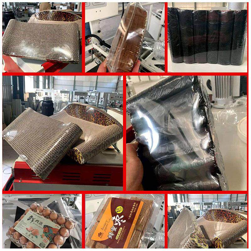热收缩包装机热收缩机稻壳餐具塑封机盒子封膜机L型封切机套膜机图片