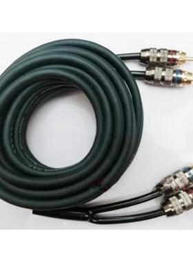 频线RCA信线CNJ低音炮音响线材号T56音米