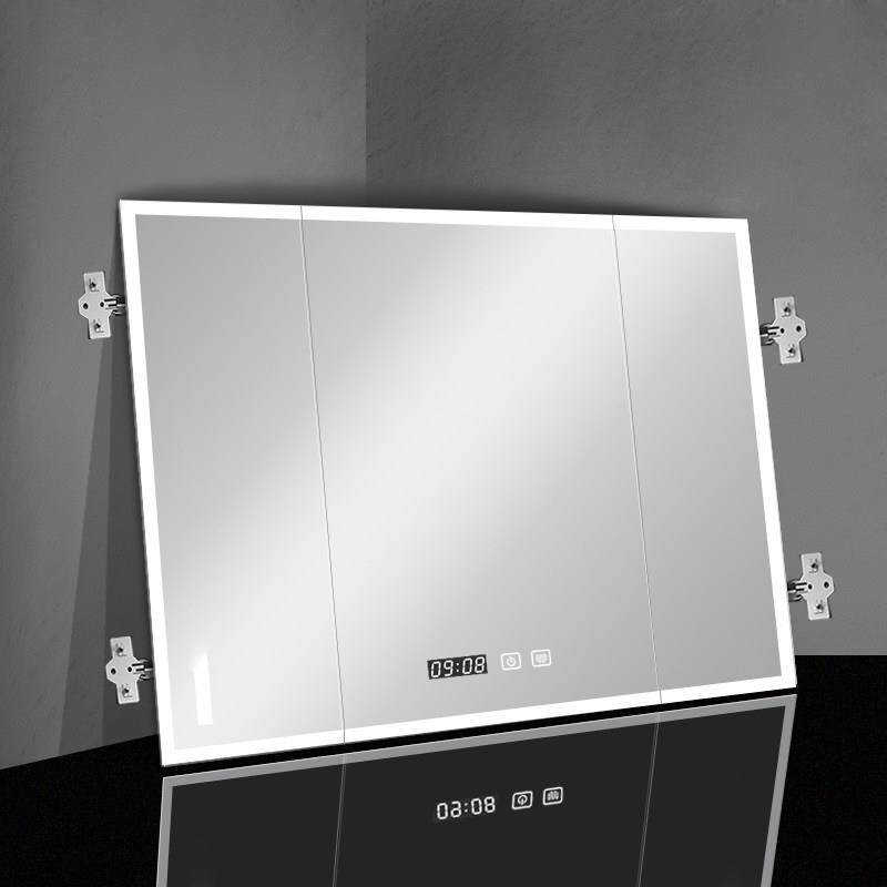 工厂定制铝合金智能镜柜门洗手间多功能非标浴室镜柜门框来图定做