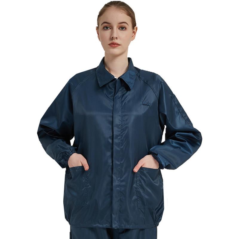 正品防静净电服分上衣夹服克防体静电分体单件衣服无尘服洁服防护
