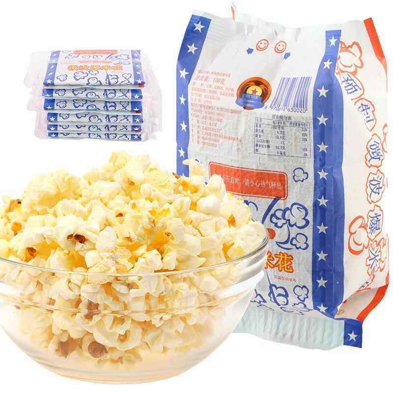 微波炉爆米花专用草莓香橙奶油味100g纸袋装酒吧KTV玉米花家庭装