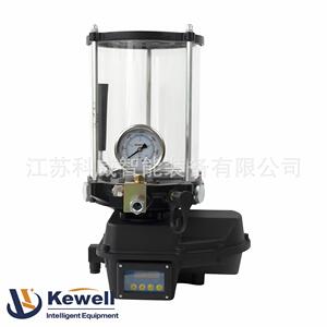 科威KC电动油脂润滑泵 金属油管2L4L6L 220/380V带报警黄油润滑泵