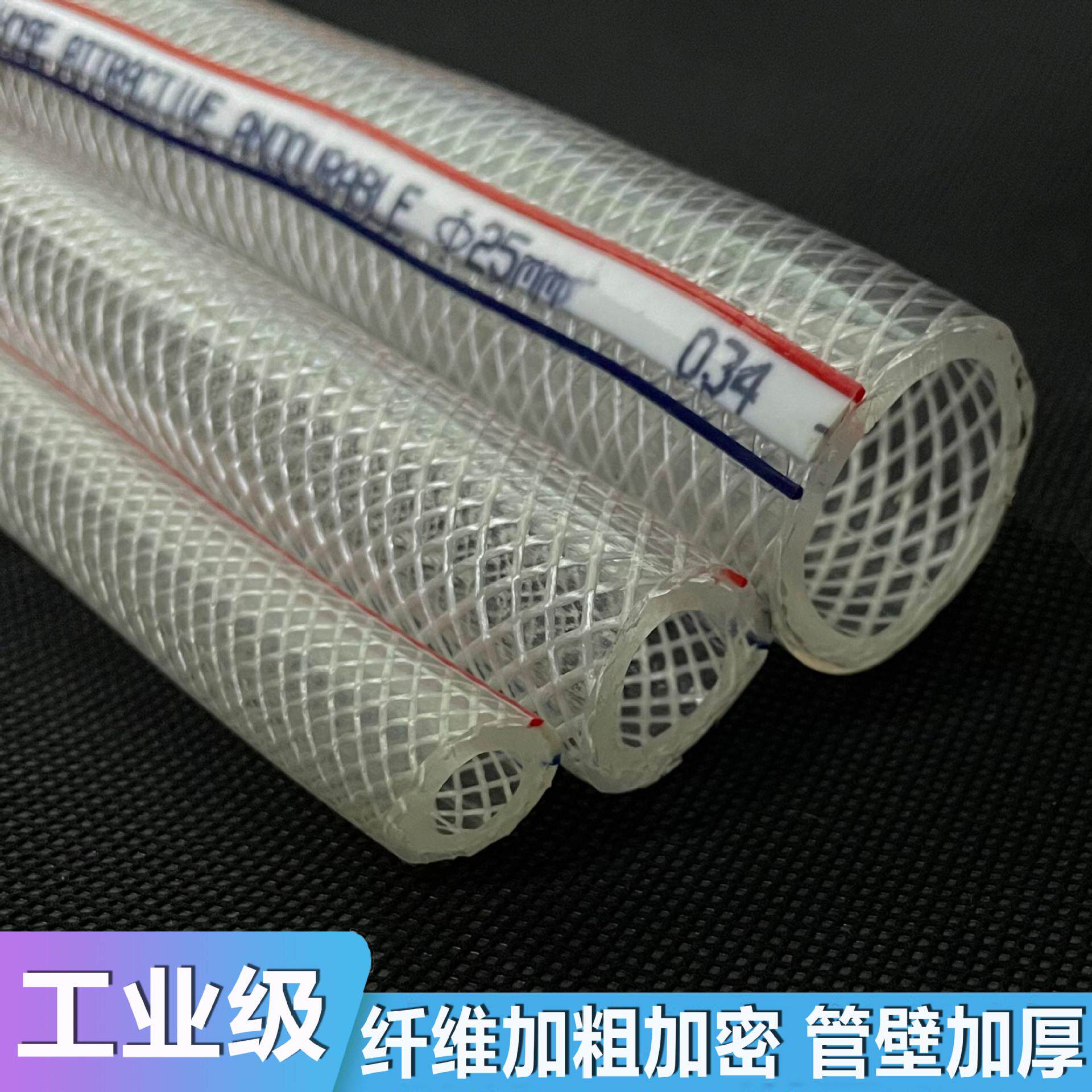 新款直销PVC蛇皮管4分水龙头浇车浇地洗车软水管猪圈冲洗洒水车保