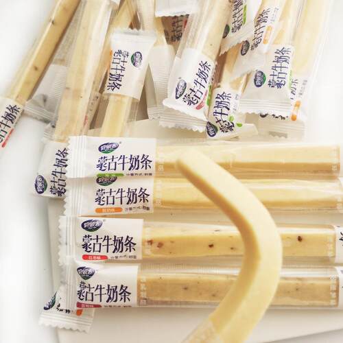 好额吉蒙古牛奶条500g特产美食乳制品香软零食奶酥条小吃好吃奶酥