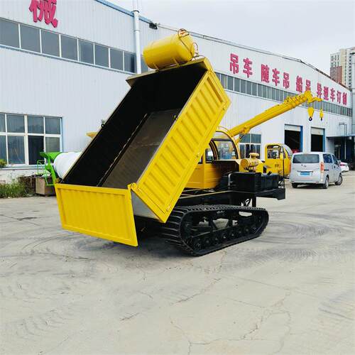 全钢轮8吨履带运输车履带运输自卸车山地物料转运农用履带车