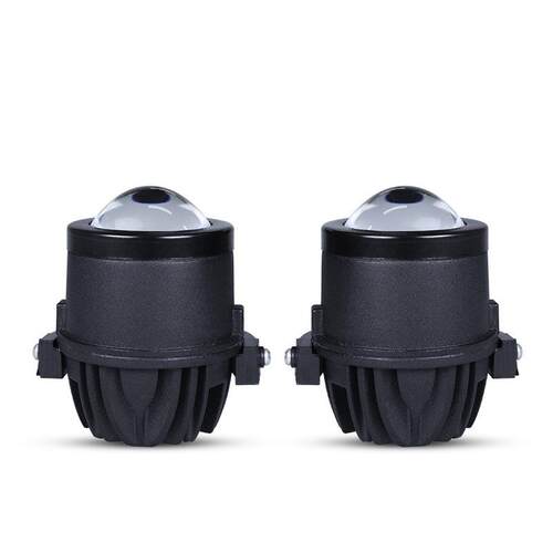 2.0Inch 三色雾灯改装led双光雾灯超亮led车灯远近一体2寸雾灯