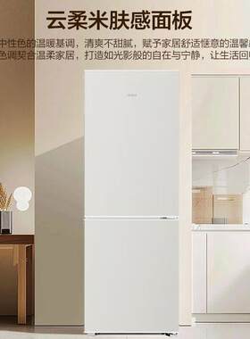 海.尔180升两门节能低噪家用大容量电冰箱 迷你二门双门 宿舍租房