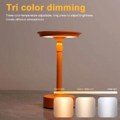 Cordless Table Lamp Rechargeable Touch Night Light Height