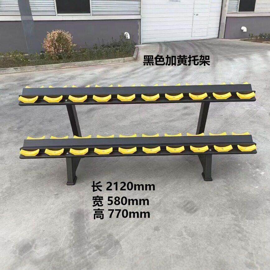 双层哑铃架十付哑铃架商用健身房哑铃存放展示架子家用私教哑铃架