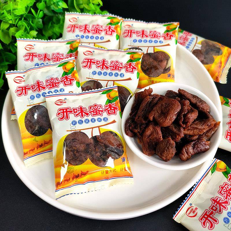 南凯开味蜜杏500g腾飞荣达网红休闲酸甜零食蜜饯独立散装称重包邮