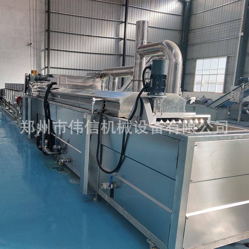 全自动江米条油炸设备大型商用鱼豆腐油炸机