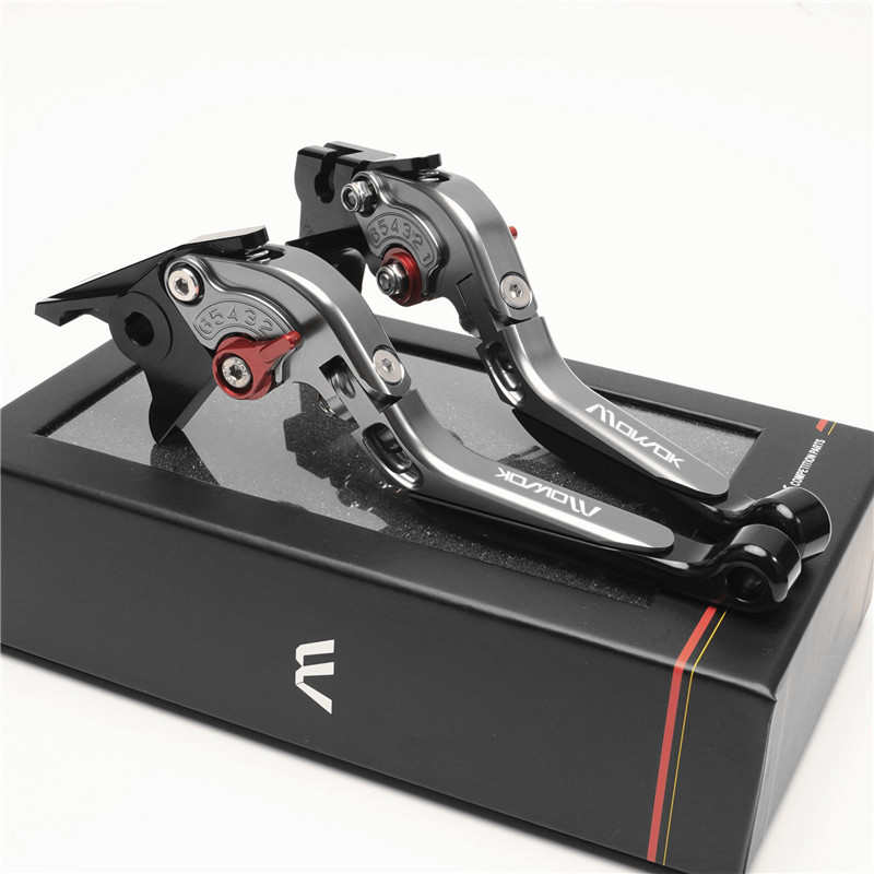 MOWOK适用川崎忍者NINJA250 300 Z250改装刹车牛角离合车手把拉杆