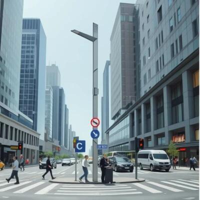 户外多功能综合路灯杆智慧城市小区景区智慧路灯5G智能灯杆定