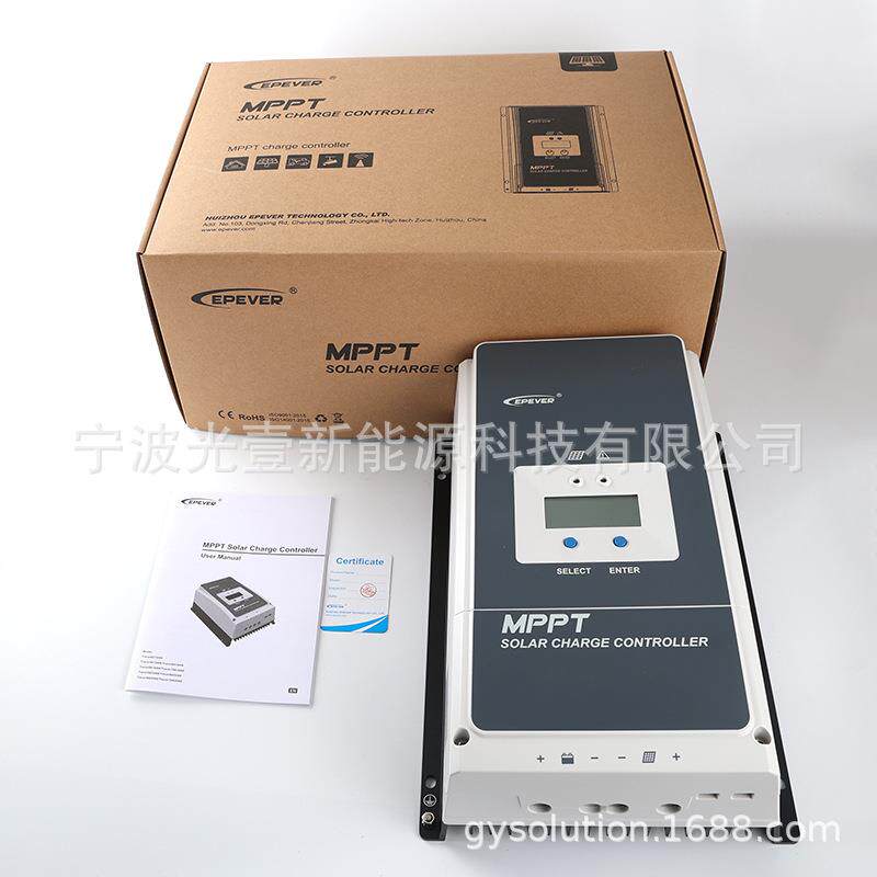 北京汇能精电MPPT太阳能控制器50A/100A房车用监控智能光伏充电器