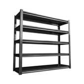 仓储货架置物架钢制展示架超市阳台多层落地收纳架仓库加厚铁架子