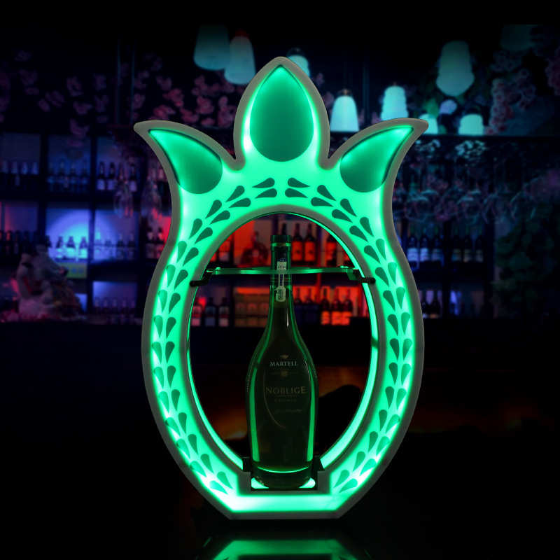 酒吧发光酒座创意菠萝酒座夜店KTV个性氛围出酒道具洋酒香槟底座