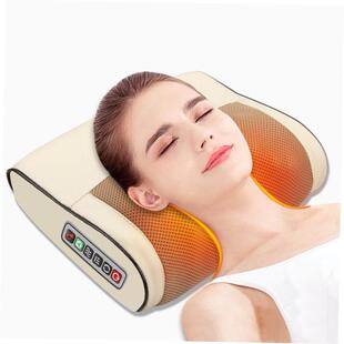 Electric Neck Massage Back Waist Pillow Shoulder Massager