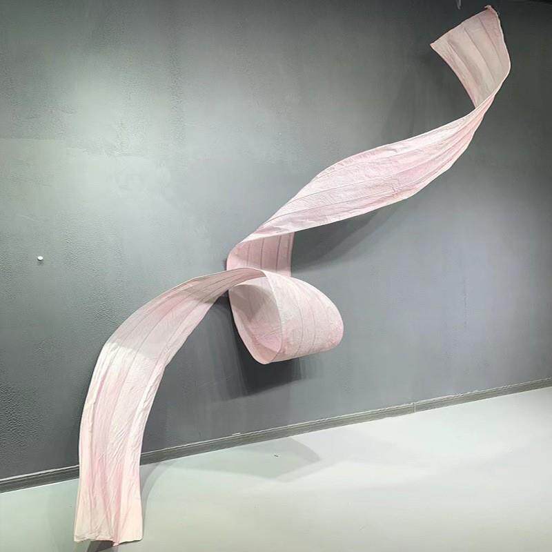 婚庆道具自由飘带手工纸艺纸带婚礼堂舞台吊顶装饰商场橱窗布置