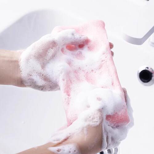Foaming Mesh Bag for Facial Soap, Body Wash, and Facial Clea