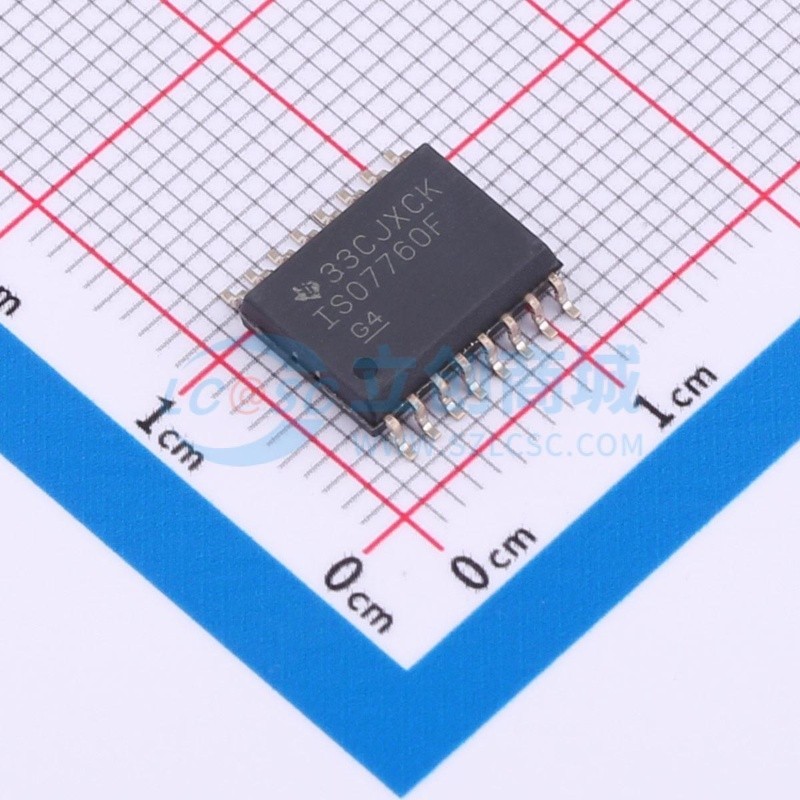 数字隔离器 ISO7760FDWR SOIC-16 TI/德州 电子元件配单原装正品