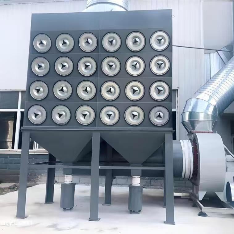 多筒年老厂脉冲布除尘器滤DXH除尘小器型袋工业布袋滤筒除尘器