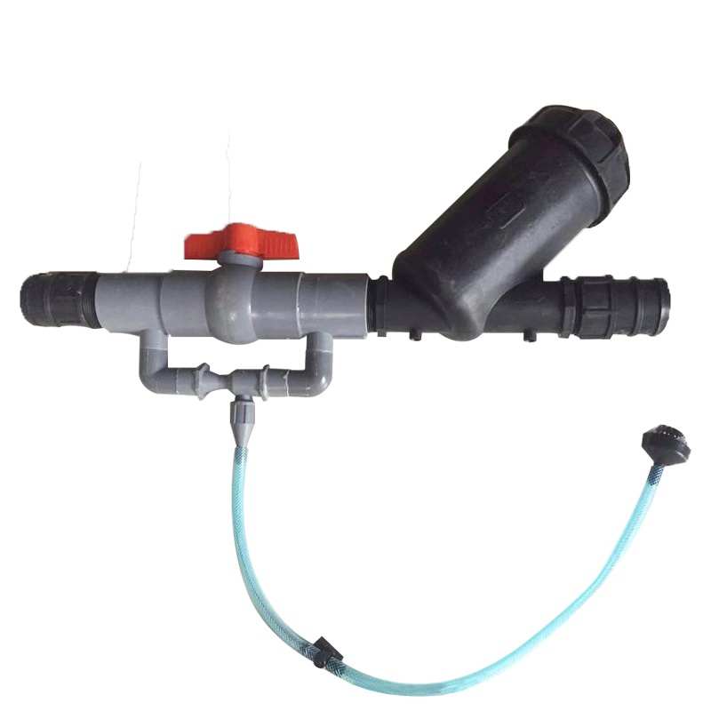 微喷带农用滴灌滴水过滤器网式施肥器一体滴灌带滴管节水灌溉设备