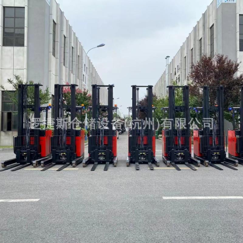 全电动前移式叉车2吨升高7m侧站式装卸堆高车托盘搬运升高堆垛车