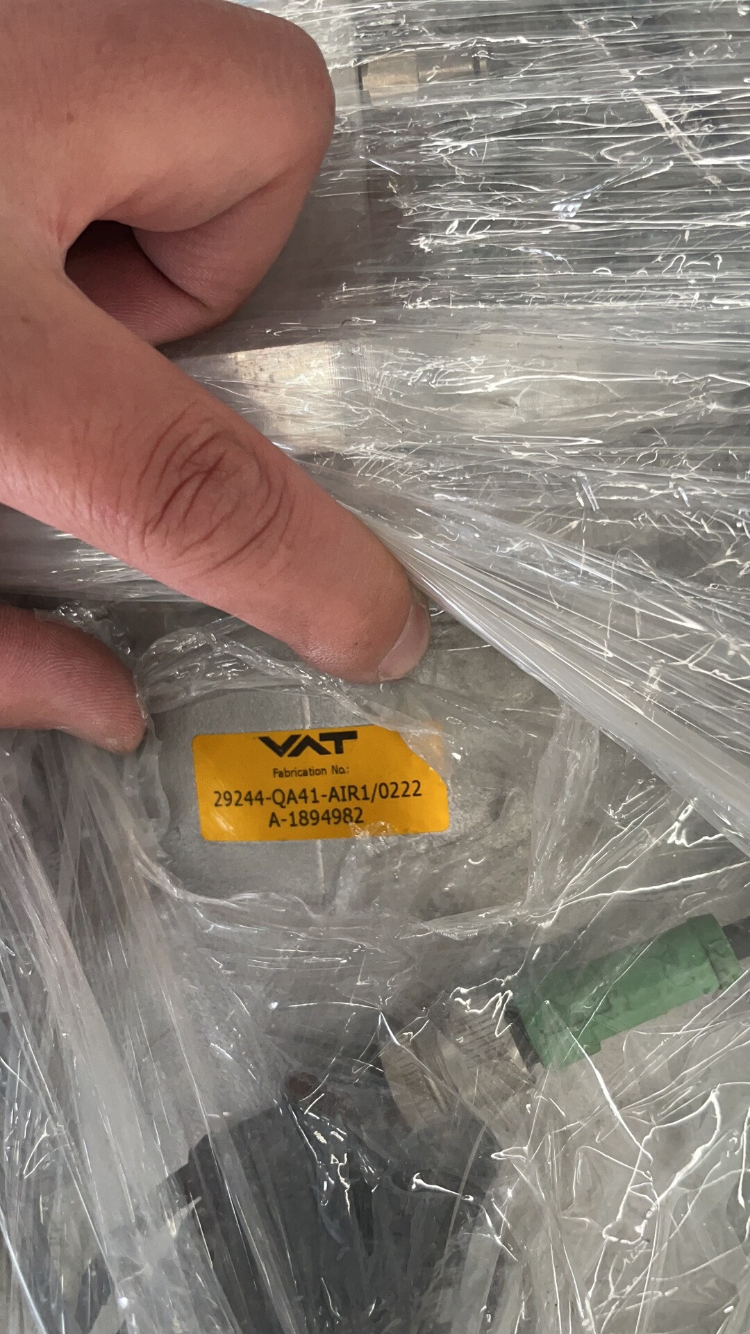 VAT 真空角阀 29244-QA41-AIR1......