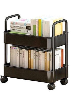 1 Pc Storage Cart Floor Kitchen Multi-level Mobile Snacks