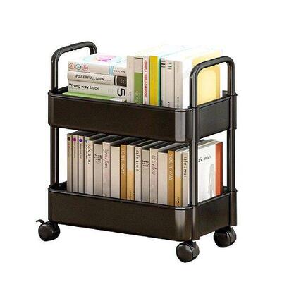 1 Pc Storage Cart Floor Kitchen Multi-level Mobile Snacks
