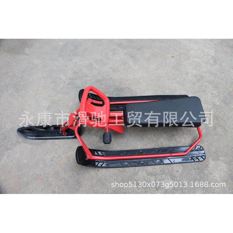【厂家】新品方形方向盘滑雪车非动力雪橇车带伸缩拉绳座位调节,户外/登山/野营/旅行用品,单板滑雪板,淘宝优惠券,粉丝福利购,淘宝优惠卷