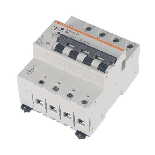 MNMASB1LE-63-CC6-4P三相智能微型漏电断定路器额电流633A