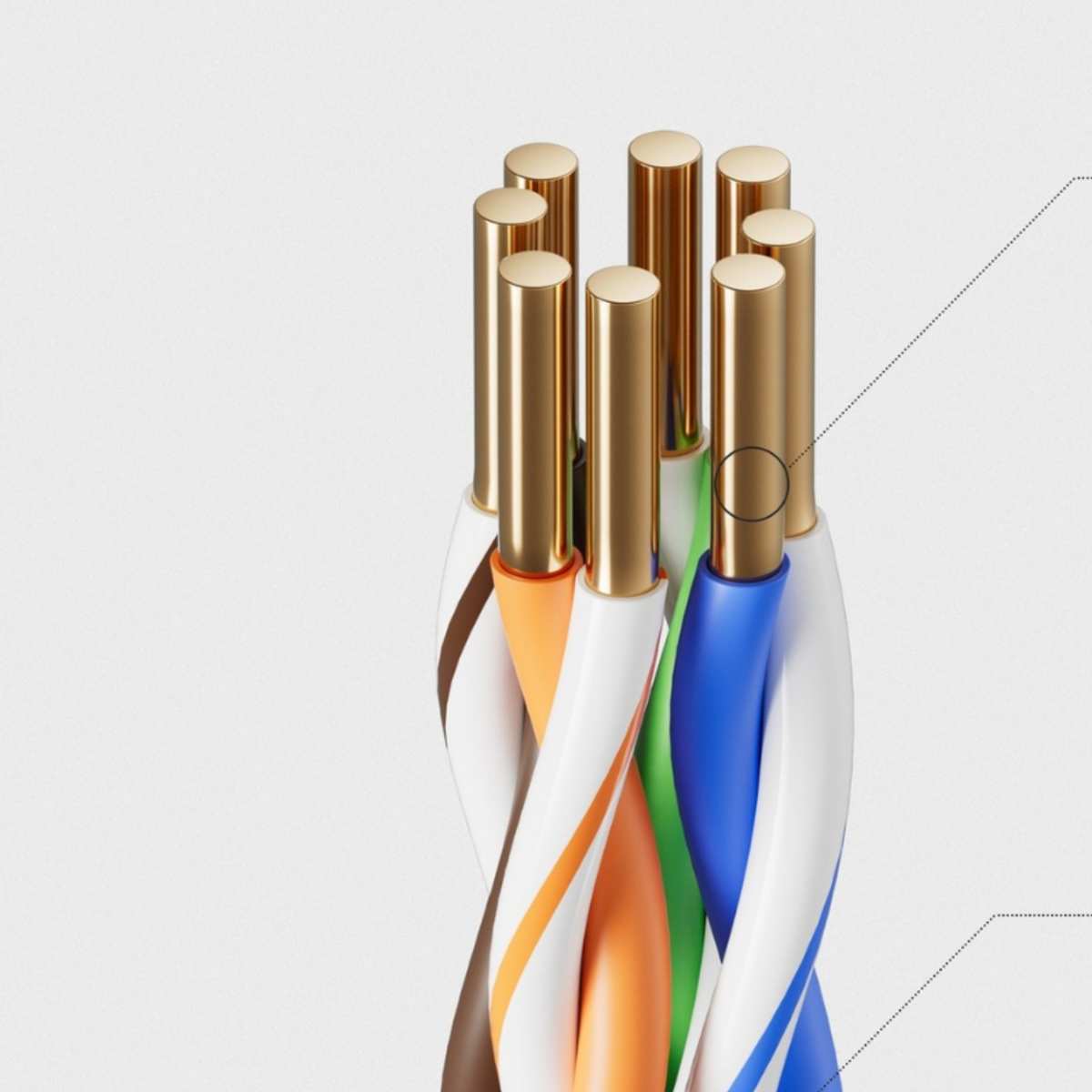 TP 室外网线5类阻水网线 TL-EC5e-305BE监控专用室外防水网线0.45