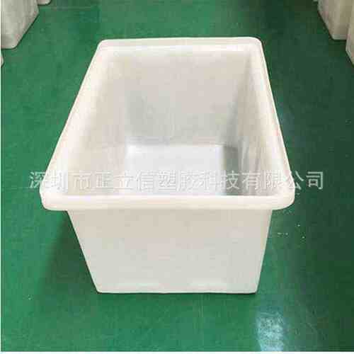 长方形加厚塑料周转箱 工业物流箱子大号100升胶框零件分类塑胶箱
