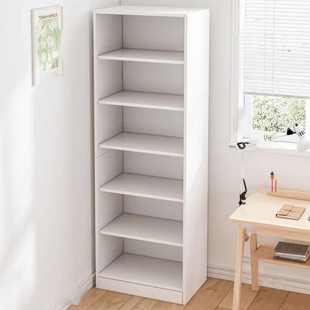 清仓客厅卧室收纳置物架家用格子瑞之银 简易书架书柜落地靠墙特价