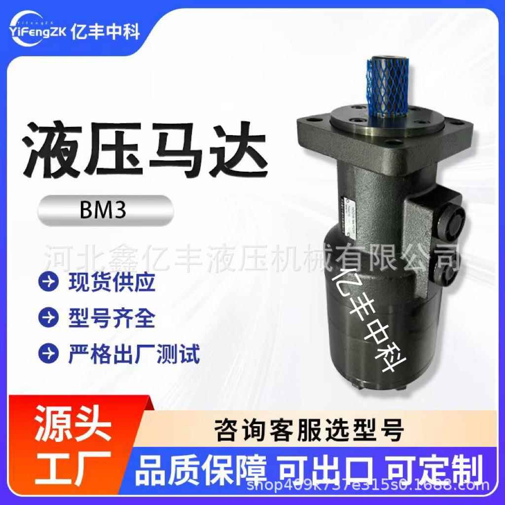 厂家直销 BM3低速大扭矩液压马达 起重机马达大扭矩低转速大力液
