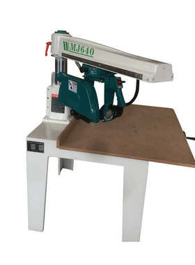 木工机械设备手拉锯多功能精密斜切摇臂台锯MJ640930断料锯拉锯