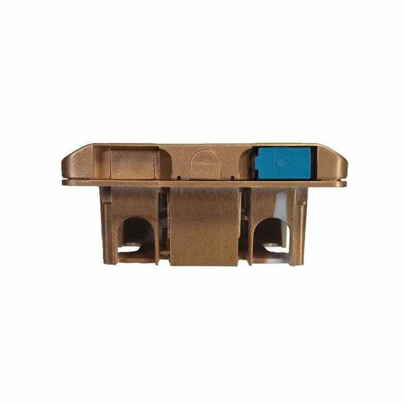 GUANGGU光谷嵌入式双光纤面板GT-GD01金色系列FTTH/FTTR86型面板