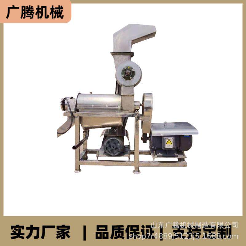 玉米螺旋榨汁机全自动大型果蔬汁加工设备雪梨黄姜工业打汁机